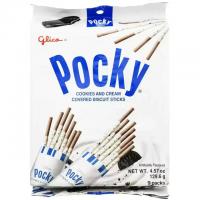 9 Glico Pocky Cookies and Cream Covered Biscuit Sticks