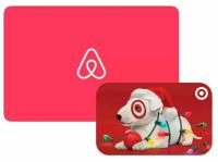 Airbnb Gift Card + Target Gift Card