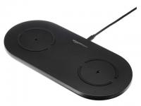 AmazonBasics Qi 10W Dual Wireless Charging Pad + AC Adapter