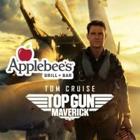 Free Top Gun Maverick Movie Ticket Eating at Applebees