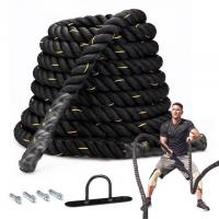 30ft Hunzi 1.5in Heavy Exercise Training Rope