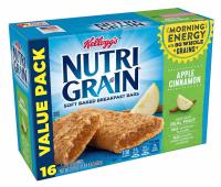 Kelloggs Nutri-Grain Apple Cinnamon Soft Baked Breakfast Bars