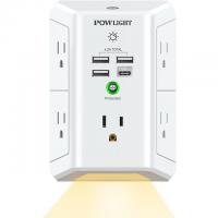 Powlight  Outlet Extender with Night Light