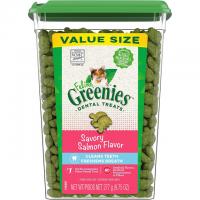 Greenies Feline Salmon Flavor Dental Treats