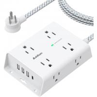 Surge Protector 8 Outlets 4 USB Ports Power Strip