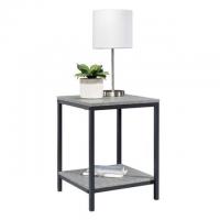 Sauder Curiod Square Metal Frame End Tables