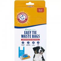 75 Arm and Hammer Easy Tie Waste Bags