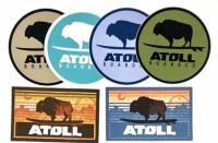 Atoll Board Epic Paddle Board Sticker Set