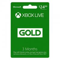 Xbox Live Gold 3 Month Subscription