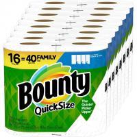 16 Bounty Quick-Size Paper Towels