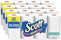 32 Scott 1000 Sheets Per Roll Toilet Paper