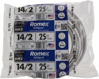 25ft Southwire Romex SIMpull Indoor Electrical Copper Wire