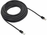 50ft Braided RJ45 Cat-7 Gigabit Ethernet Cable