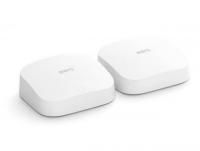 2 Amazon eero Pro 6 Tri-Band Mesh WiFi 6 System