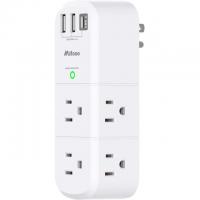USB 6 Outlet Extender Surge Protector