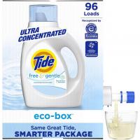 Tide Gentle Eco-Box Laundry Detergent Liquid Soap