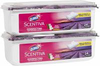 48 Clorox Scentiva Disinfecting Wet Mopping Pad Refills