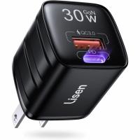 Lisen 30W 2-Port USB with USB-C GAN II Wall Charger