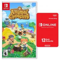 Animal Crossing New Horizons with 12 Months of Nintendo Online