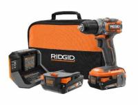 Ridgid 18V Brushless SubCompact Cordless Drill Driver Kit