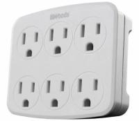 Woods 6-Outlet 280 Joules Surge Protector