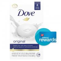 12 Dove Gentle Skin Cleanser Bars with MyWalgreens Rewards