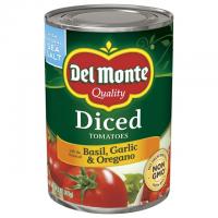12 Del Monte Canned Diced Tomatoes