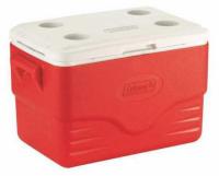 Coleman 36-Quart Cooler in Red