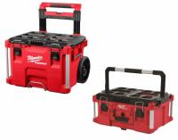 Milwaukee Packout Rolling Toolbox with Another 16in Tool Box