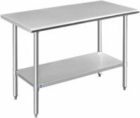 Rockpoint 48in Stainless Steel Commercial Kitchen Table