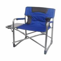 Ozark Trail XXL Folding Padded Director Chair with Side Table