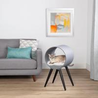 Whisker City 40in Faux Fur Posh Pad Cat Stand Chair