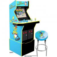 Arcade 1Up The Simpsons Arcade Machine with Stool and Riser