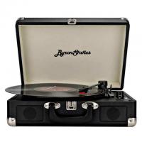 ByronStatics 3-Speed Vinyl Record Turntable Player