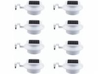 8 Outdoor Solar Gutter LED Lights