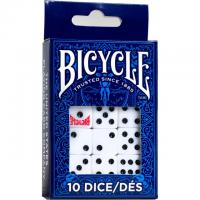 10 Bicycle 6 Sided Dice