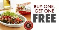 Chipotle Buy One Get One