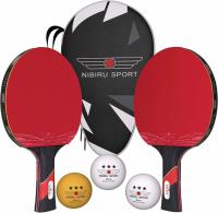 Nibirus Sport Ping Pong Paddles Set of 2