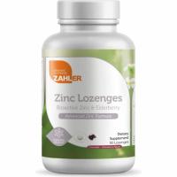 Zahler 25mg Chewable Zinc Lozenges with Elderberry