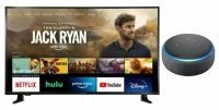 70in Insignia 4K Fire TV Edition HDTV with Echo Dot 3rd Gen