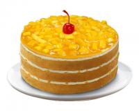 Red Ribbon Mango Supreme Round Cake