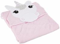 Hudson Baby Unisex Baby Unicorn Face Hooded Towel