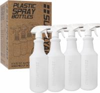 SupplyAid Heavy Duty Plastic Spray Bottles 4 Pack