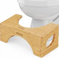 Squatty Potty The Original Bamboo Toilet Flip Stool