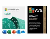 Microsoft 365 Family Year Subscription with AVG Ultimate