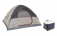 Coleman Sundome 4-Person Tent with Xtreme Cooler