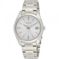 Seiko Mens Essentials Japanese Quartz Watch with Stainless Steel Strap