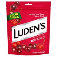 Ludens Throat Drops Wild Cherry Flavor 6 Pack