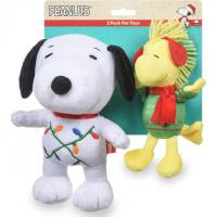 Peanuts for Pets Holiday Plush Dog Toys