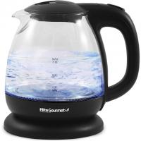1-Liter Elite Gourmet Electric Glass Kettle